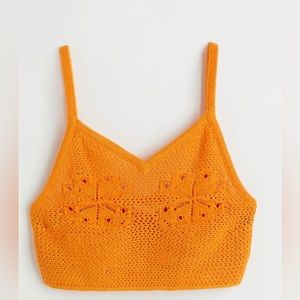 ✨H&M Crochet Crop✨